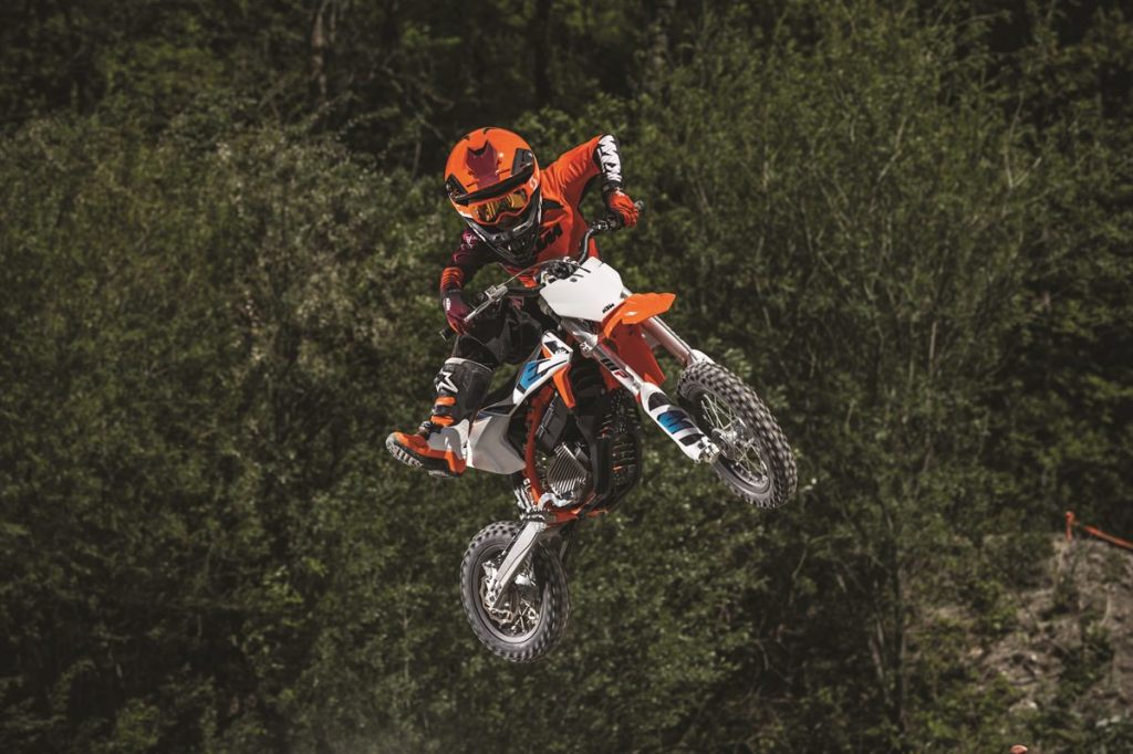 La apuesta de KTM al motocross junior es&nbsp;eléctrica.