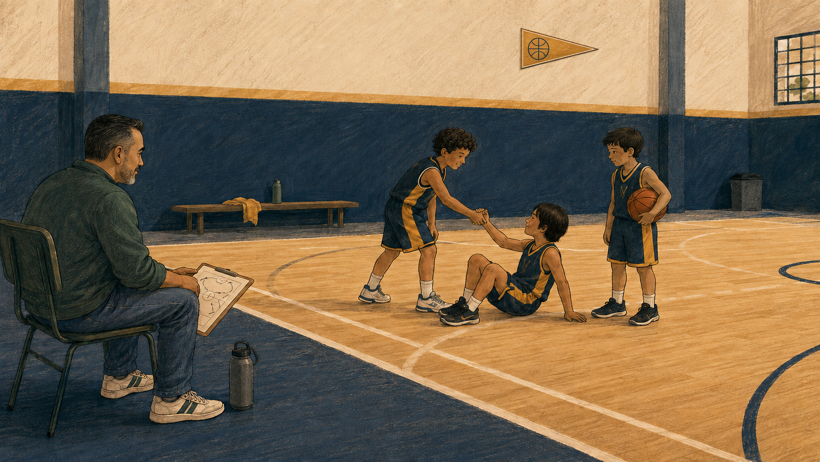 Por suerte, hay cosas que no puedo enseñarle a mi hijo